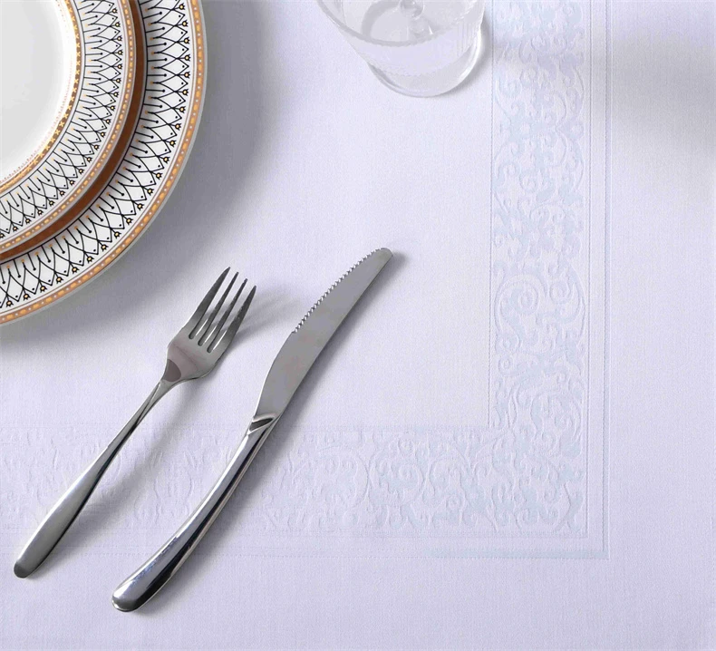 Hundred Percent Cotton Jacquard Napkins